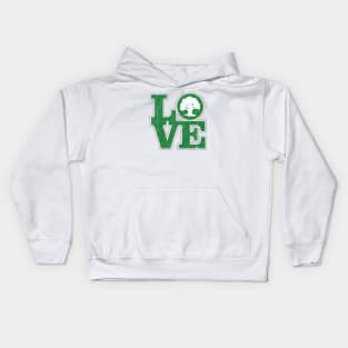 Love Green (Variant) Kids Hoodie